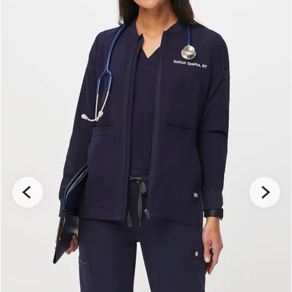 Figs Bellery Scrub Jacket